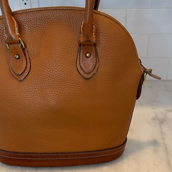 Dooney & Bourke Bag Purse Handbag Pebbled Leather Norfolk Satchel Tote Bag - Picture 5 of 16